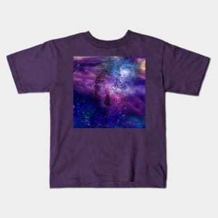 Mask in space Kids T-Shirt